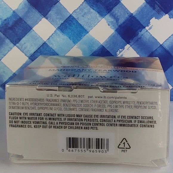 BATH & BODY WORKS 'MAHOGANY TEAKWOOD' WALLFLOWERS PLUG-IN REFILLS 2-PACK - Picture 7 of 16